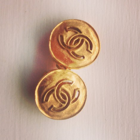 Chanel vinatge earrings