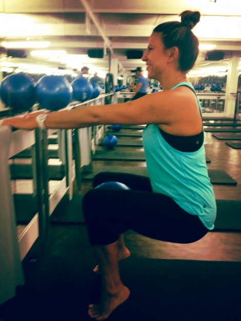 Maria Tettamanti at Fly Barre