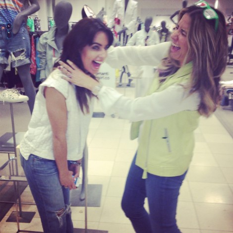 Maria Tettamanti and Kelly Saks